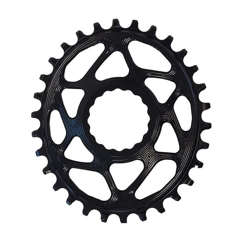 Absolute Black Oval Cinch DM Boost HG+ Chainring, 30T - Black