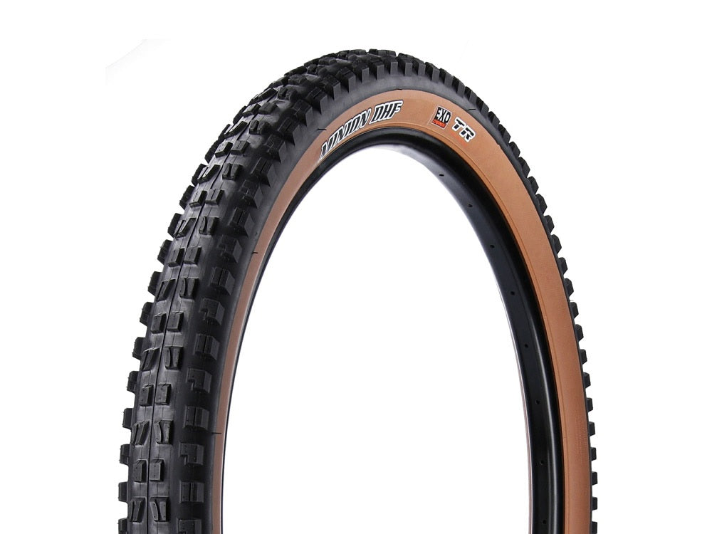 Maxxis Minion DHF Tire, 29 x 2.6" DC/EXO/TR/WT Dk Tanwall