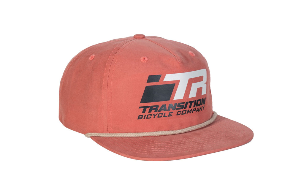 TBC UNSTRUCTURED HAT W/ROPE HOT LAP LOGO (SALMON)