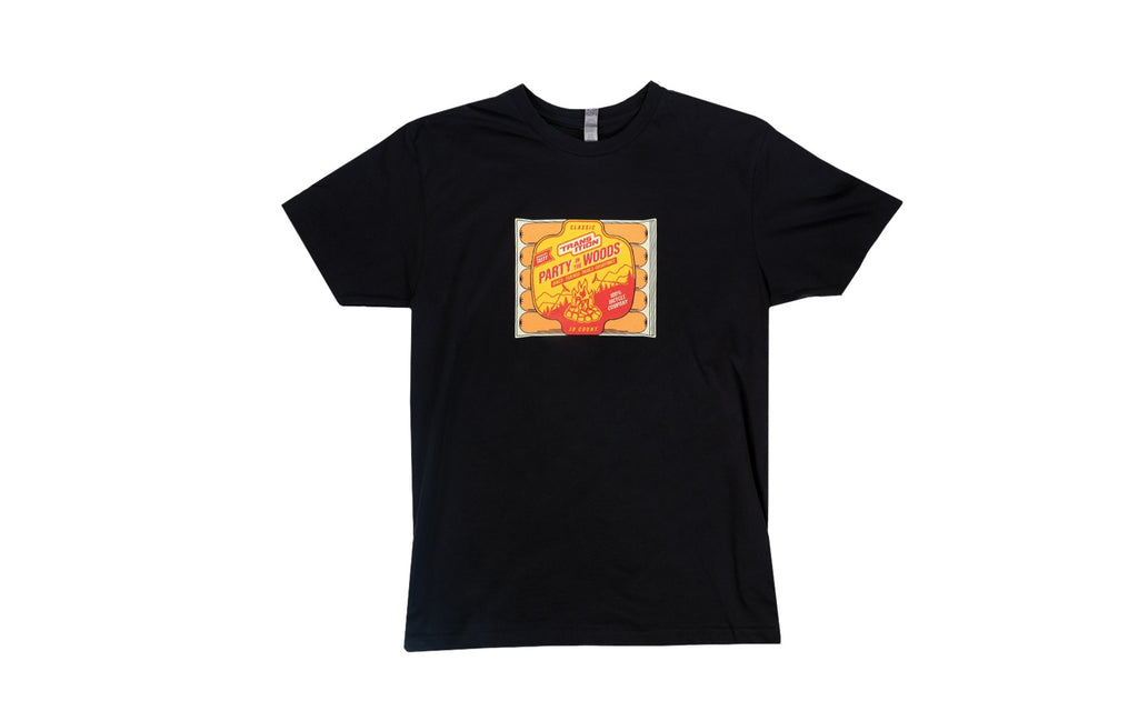 TBC T-SHIRT TRANSITION HOT DOG LOGO BLACK