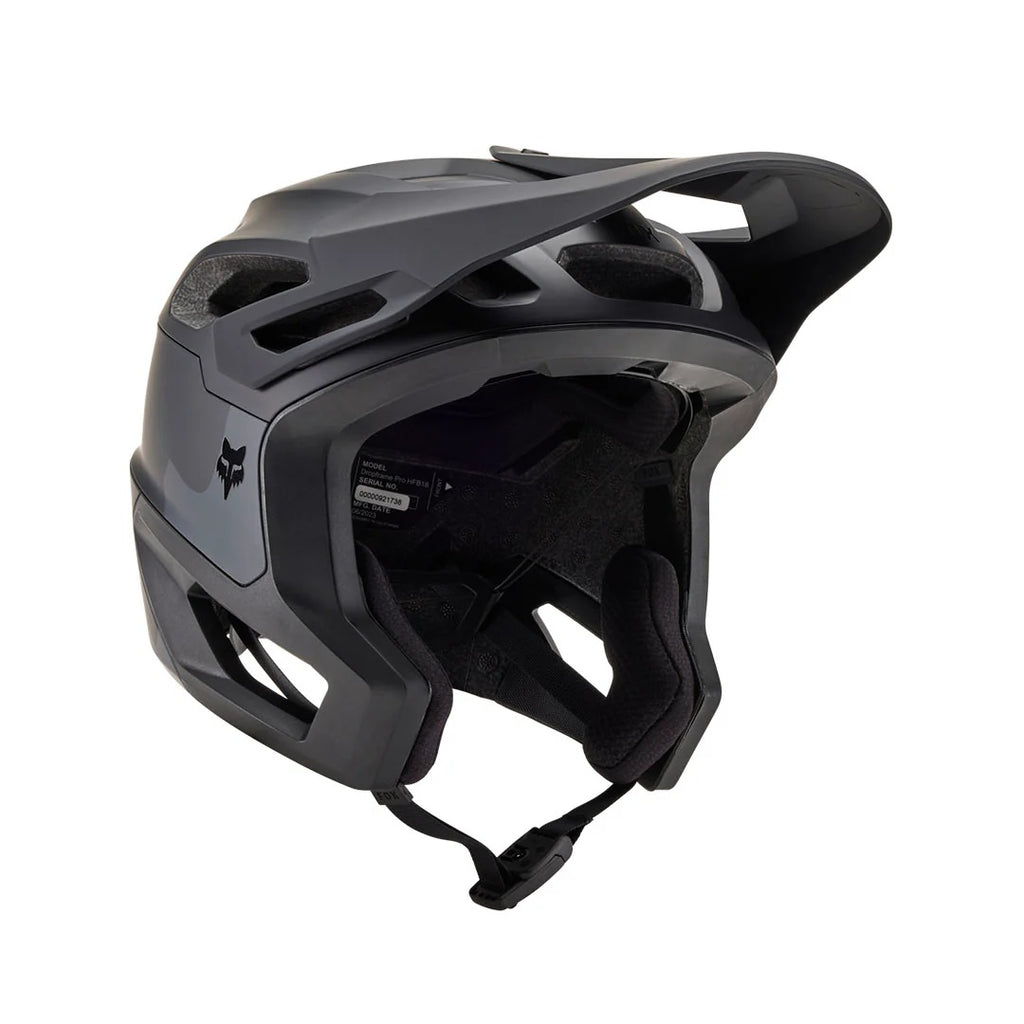 CASCO FOX RACING DROPFRAME PRO RUNN BLACK CAMO M/NEGRO