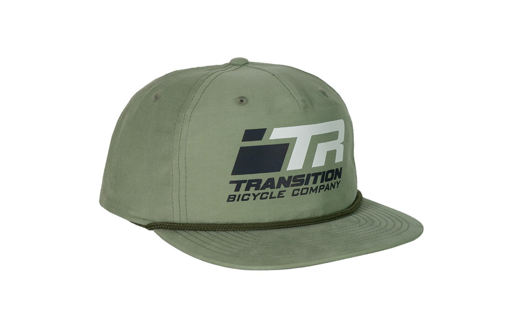 TBC UNSTRUCTURED HAT W/ROPE HOT LAP LOGO (OLIVE)