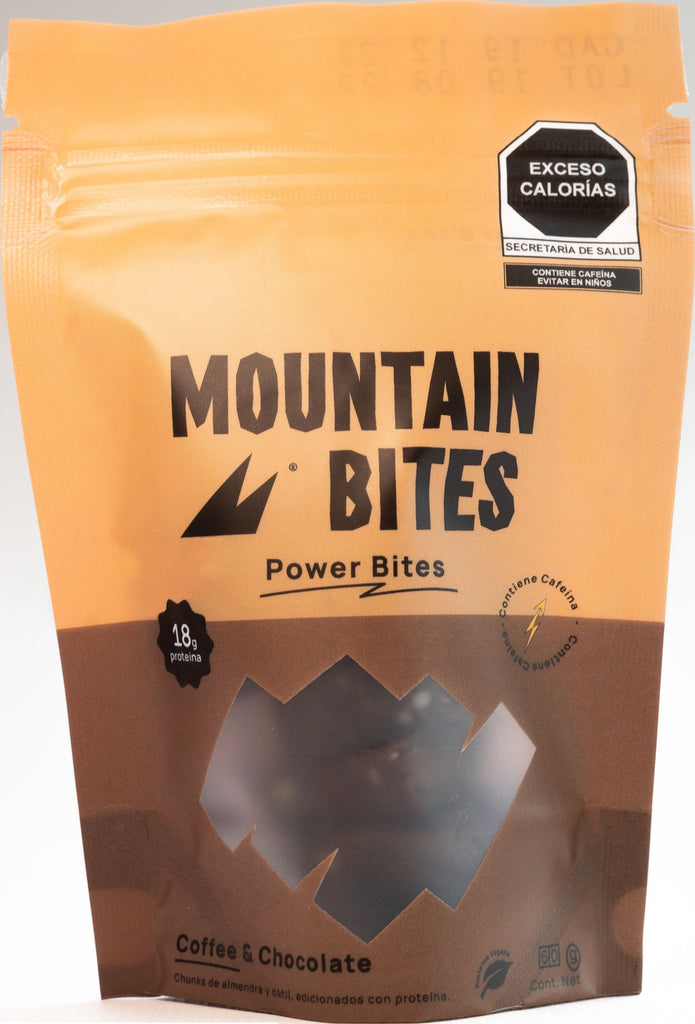 MOUNTAIN BITES POWER BITES COFFE & CHOLOLATE 60 GR
