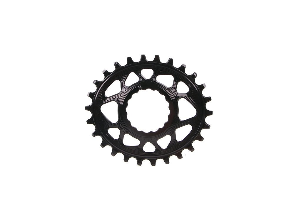 Absolute Black Spiderles Cinch DM Oval Boost Chainring 28T Black