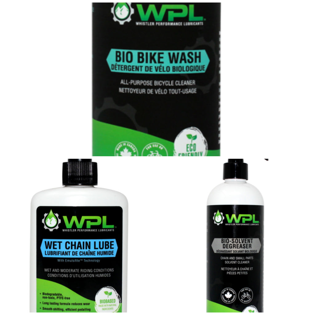 WASH KIT (Bio Wash, Wet Lube, Bio Solvet Degreaser)